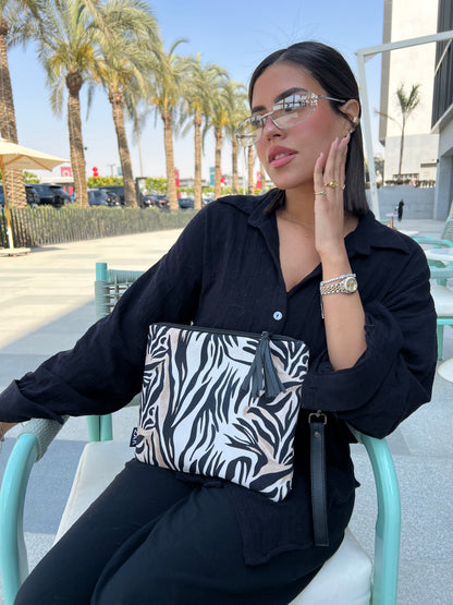 Zebra Clutch