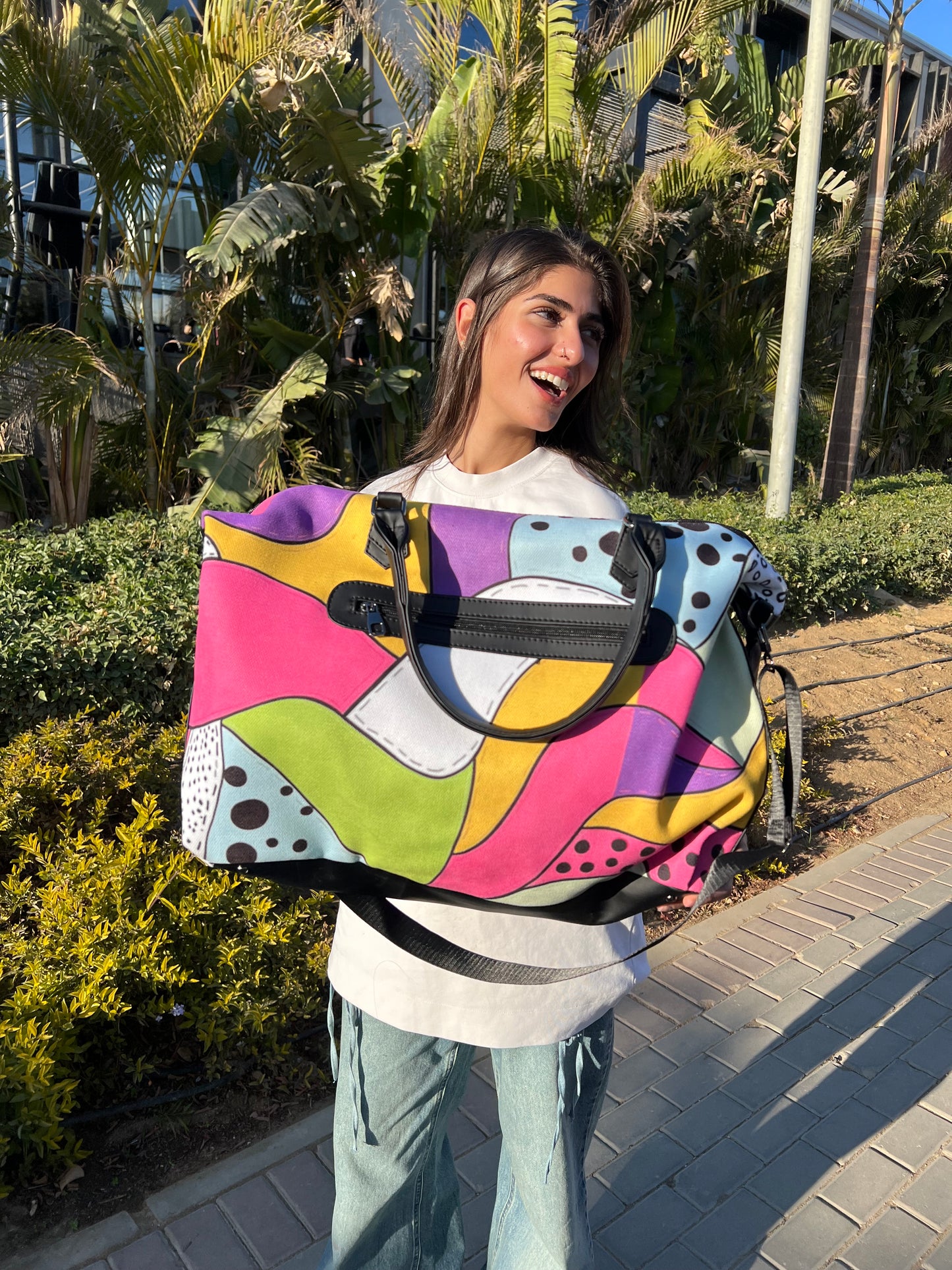 Cotton Candy Duffle Bag