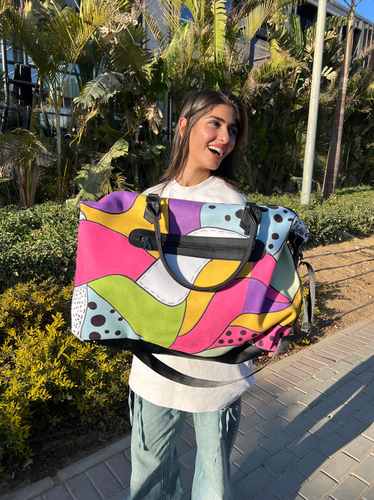 Cotton Candy Duffle Bag