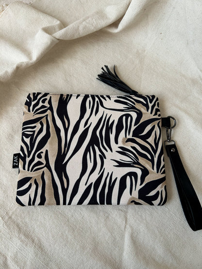 Zebra Clutch
