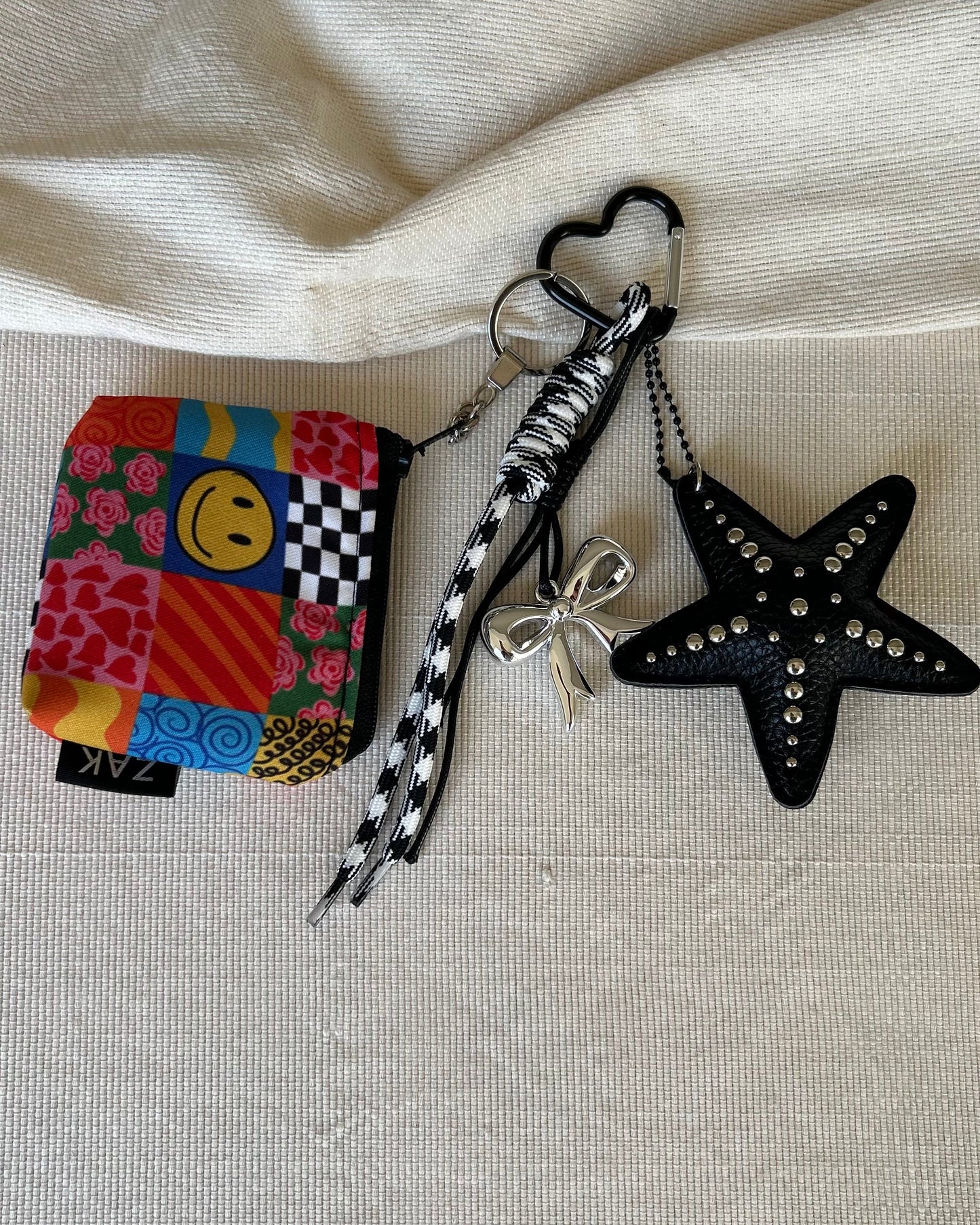 Star Bow Coin Pouch Charm