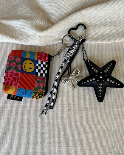 Star Bow Coin Pouch Charm