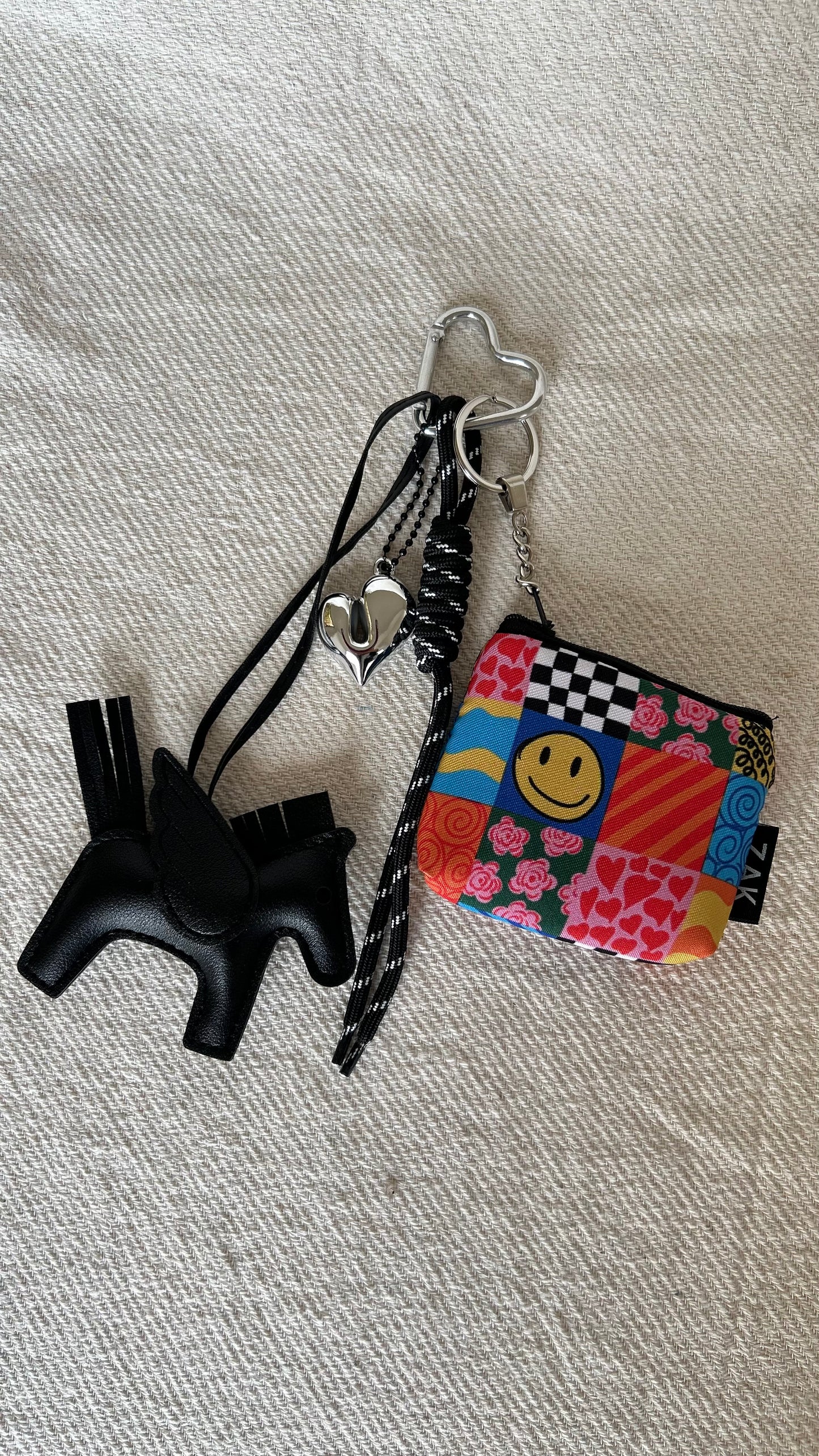 Horse Coins Pouch Charm