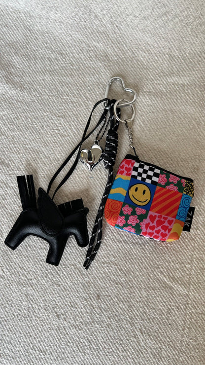 Horse Coins Pouch Charm