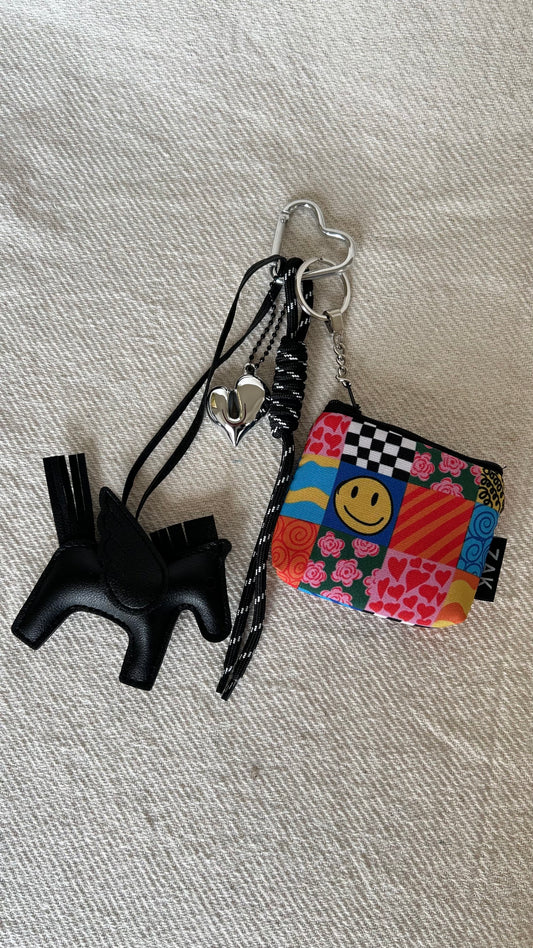 Horse Coins Pouch Charm