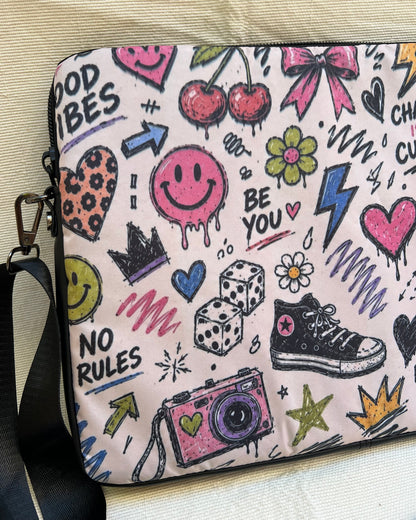 Girly Girl Laptop Bag