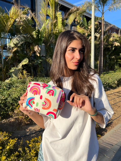 Infinite Rainbow Makeup Bag