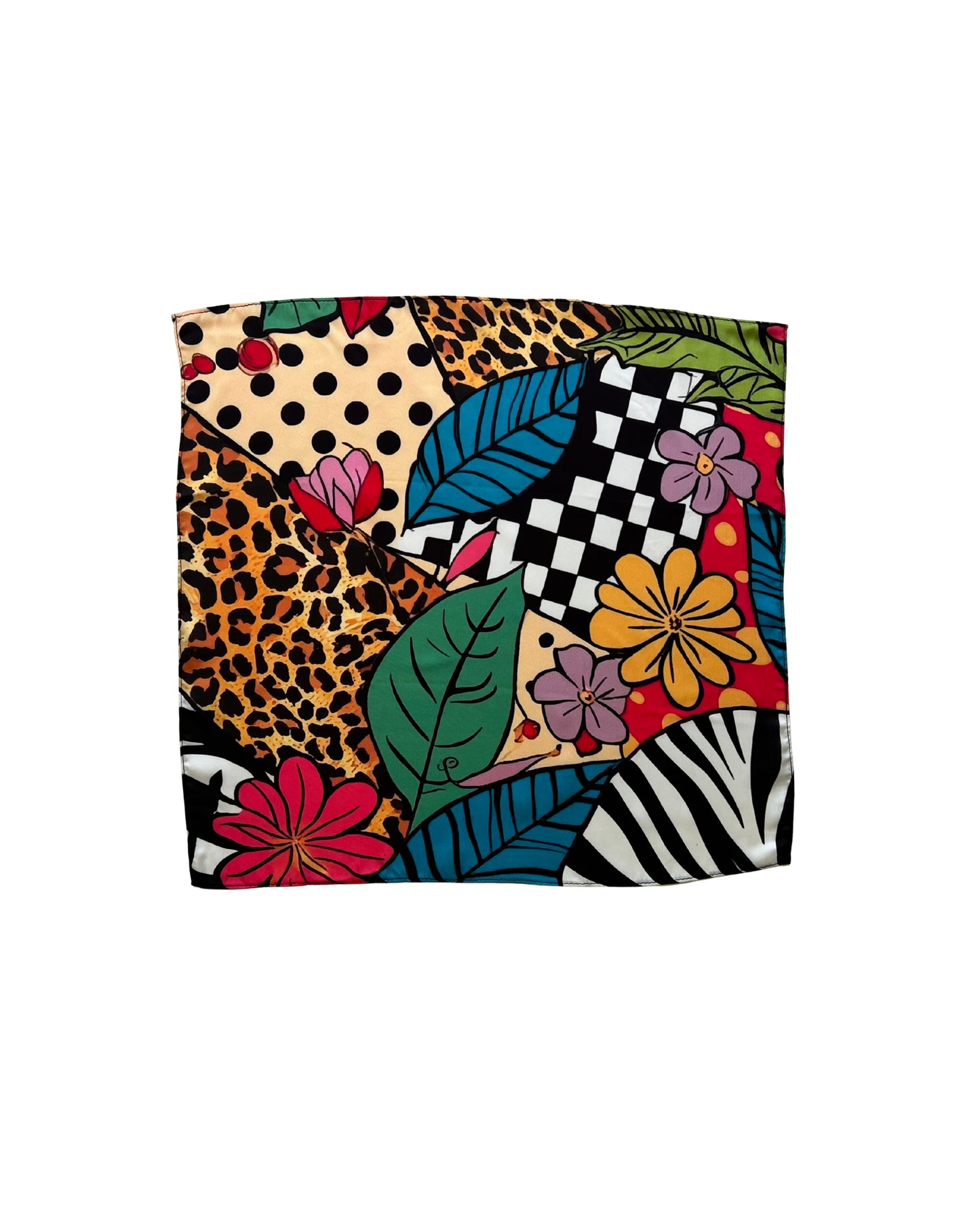 Wild Blooms Small Scarf