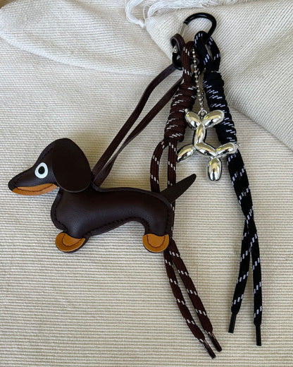 Brown Dog Charm