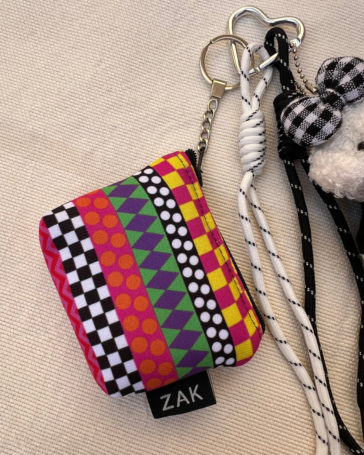 Mochi Teddy Coin Pouch Charm