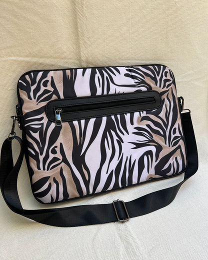 Zebra Laptop Bag