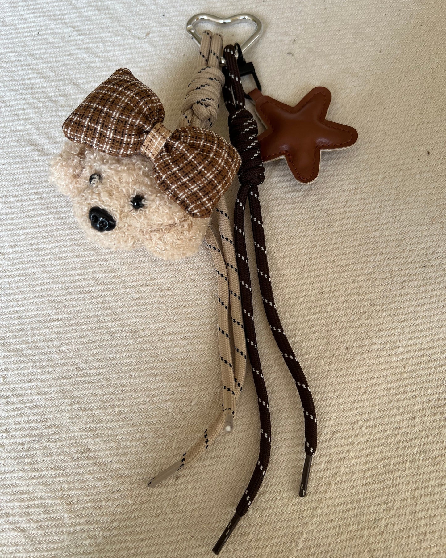 Havana Bow Teddy Charm