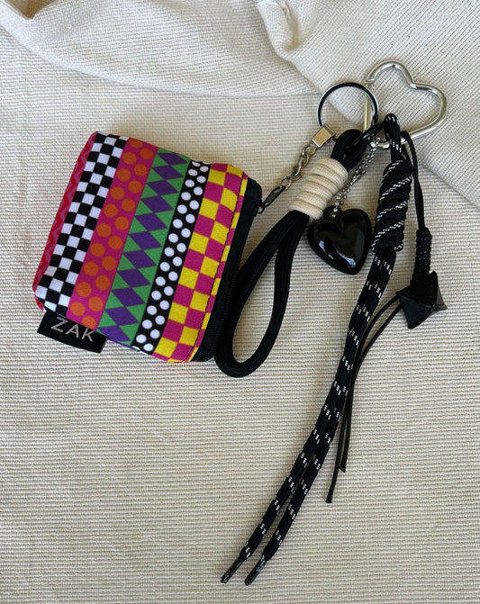 Lucky Heart Coin Pouch Charm