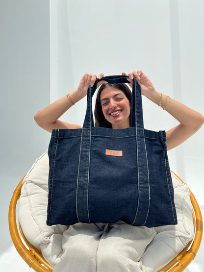 Onda Everyday Tote - Dark Denim