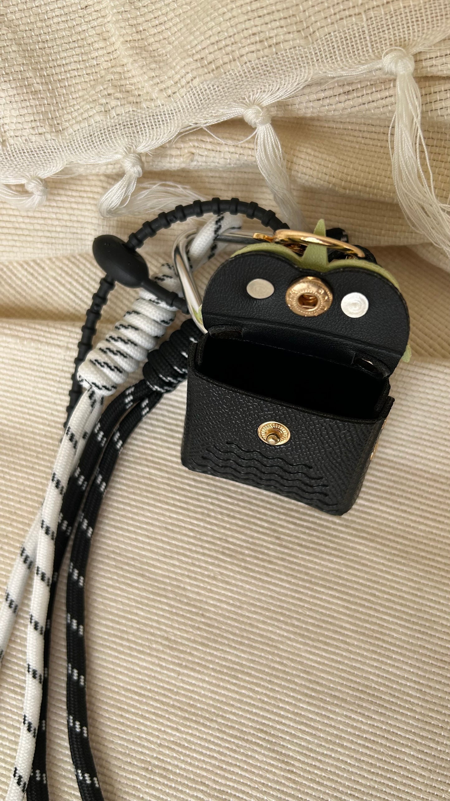 Black Owl Charm