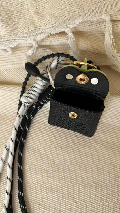 Black Owl Charm