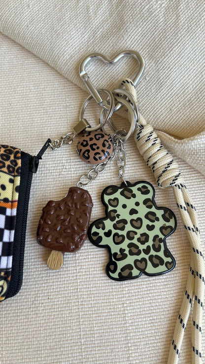 Ice cream Teddy Coins Pouch Charm
