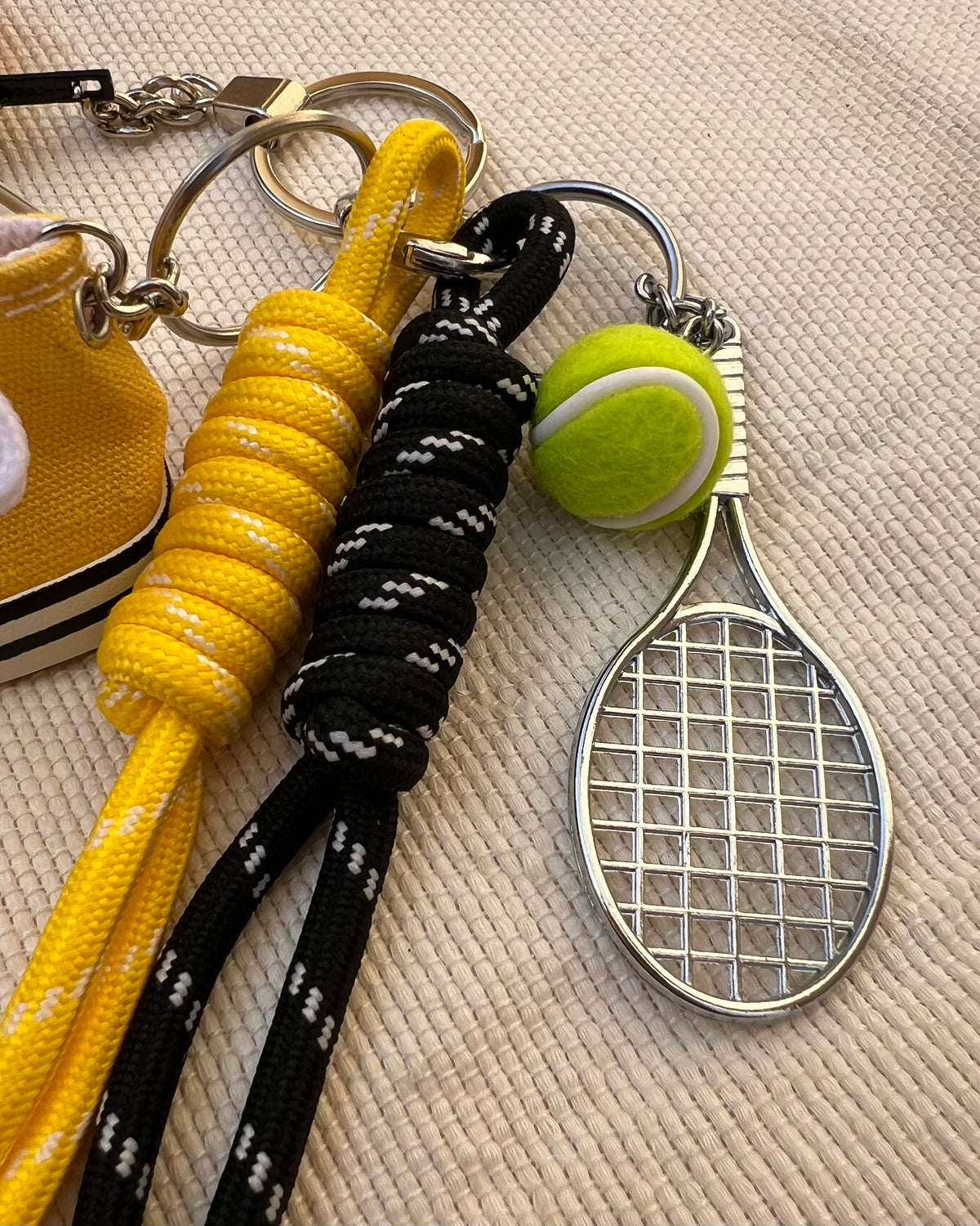 Yellow Converse Coin Pouch Charm