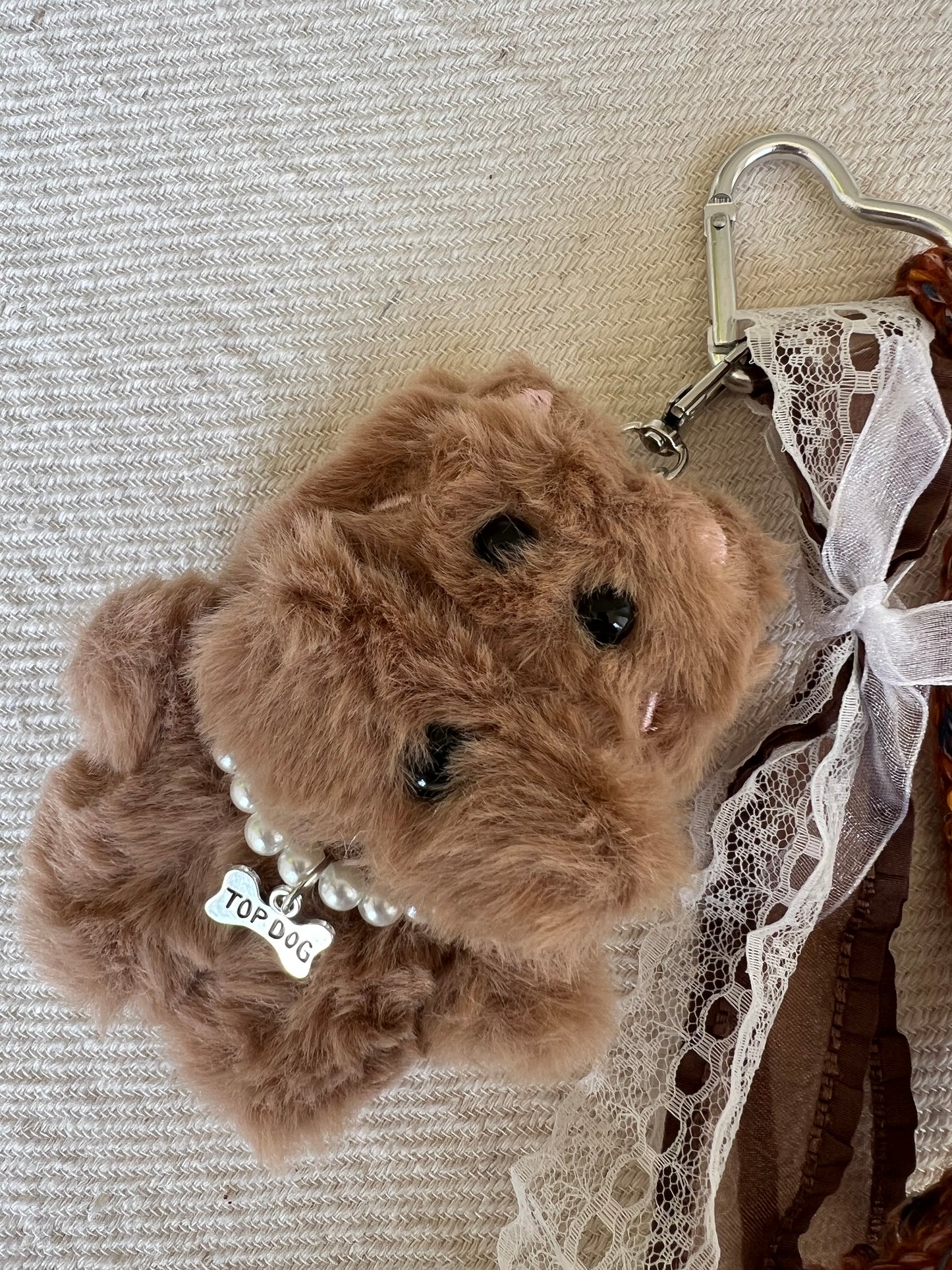 Teddy Dog Charm