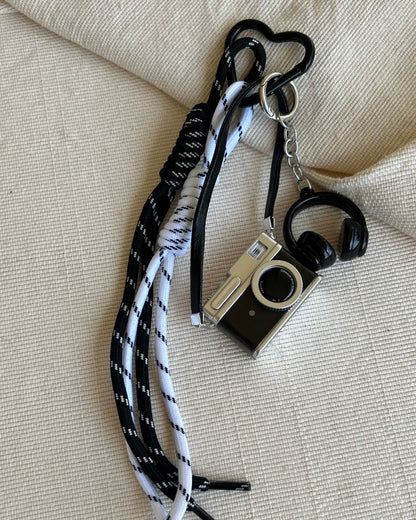 Black Flash Camera Charm