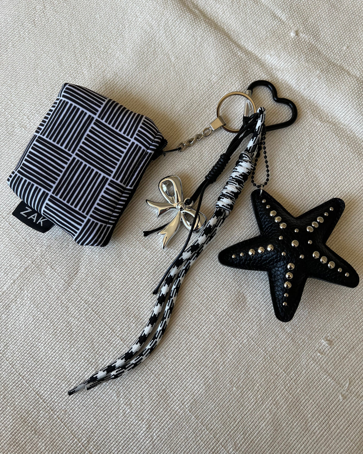 Star Bow Coin Pouch Charm