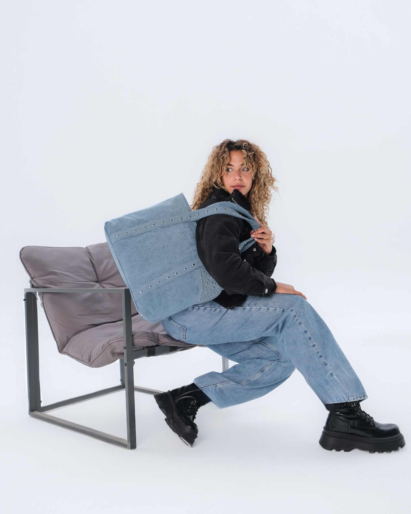 Vega Bag - Light Denim