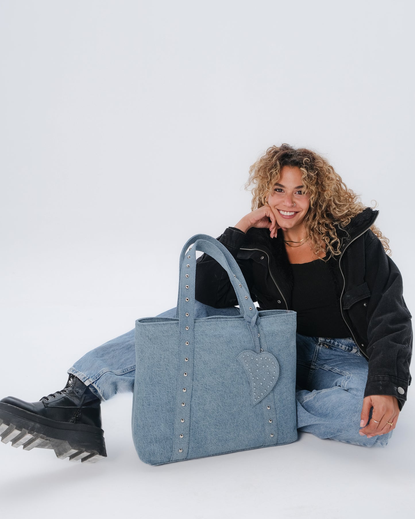 Vega Bag - Light Denim