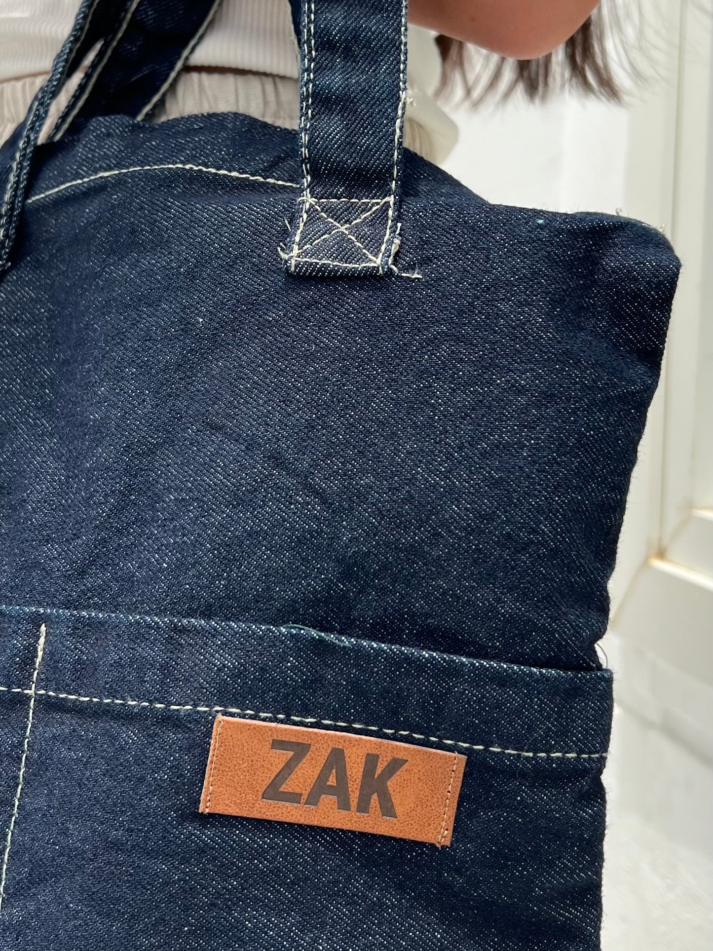 Vela Cross Tote - Dark Denim