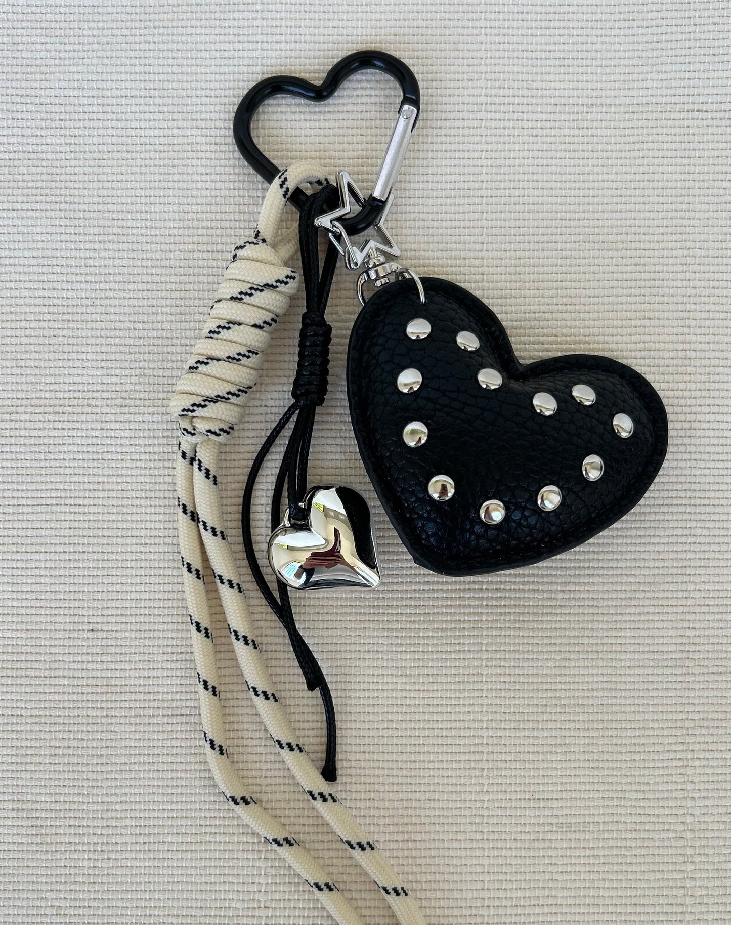 Black Heart Charm