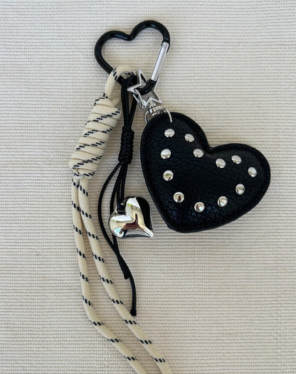 Black Heart Charm