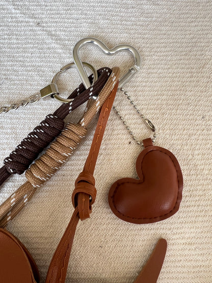 Mocha Puppy Coin Pouch Charm