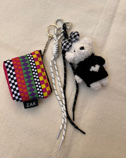 Mochi Teddy Coin Pouch Charm
