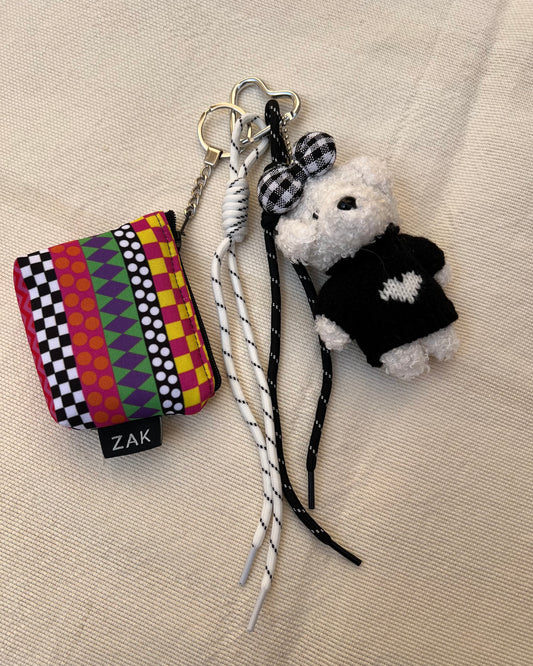 Mochi Teddy Coin Pouch Charm