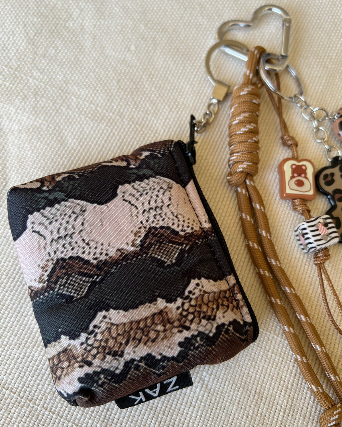 Teddy Coin Pouch Charm
