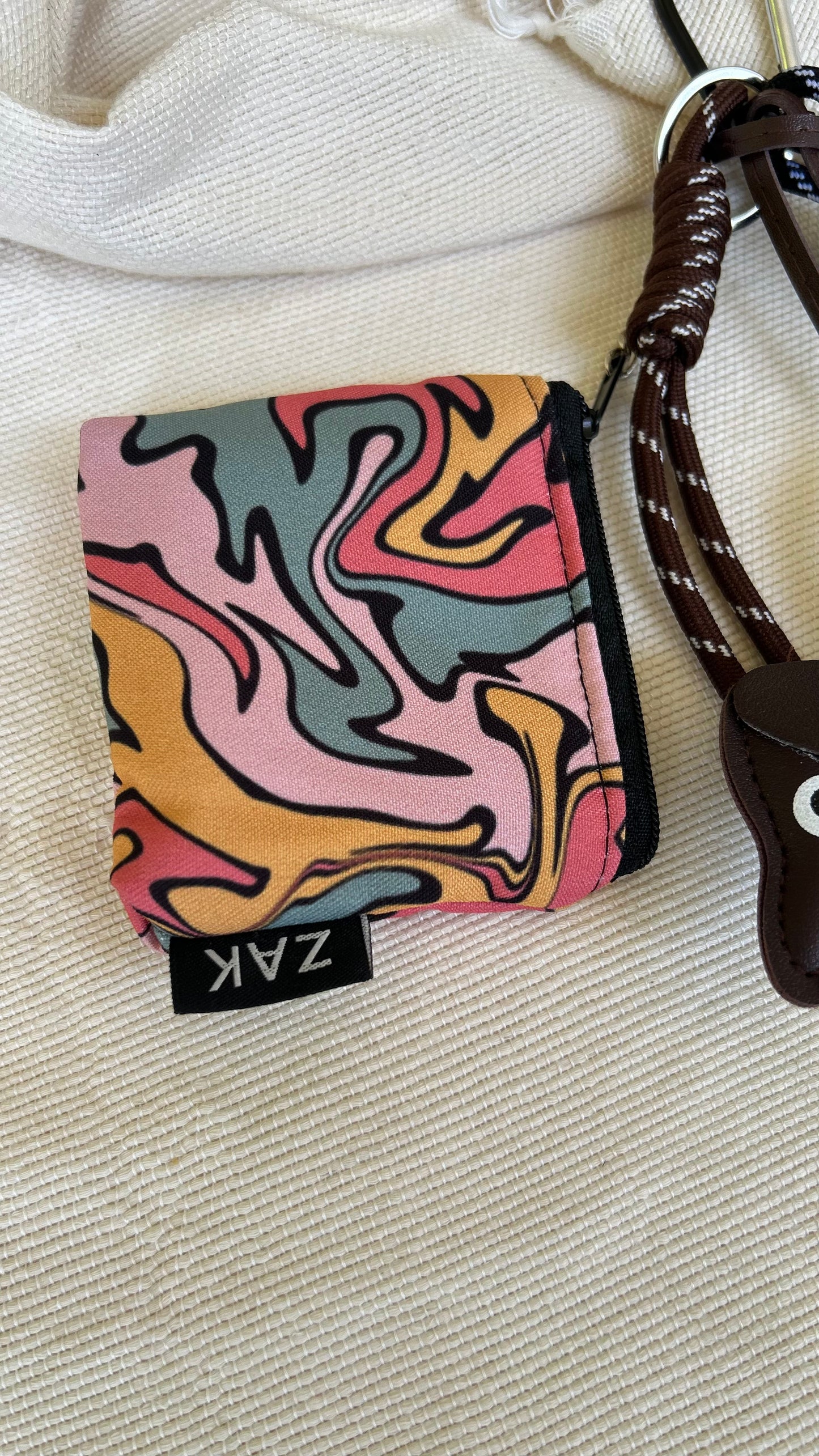 Brown Dog Coin Pouch Charm