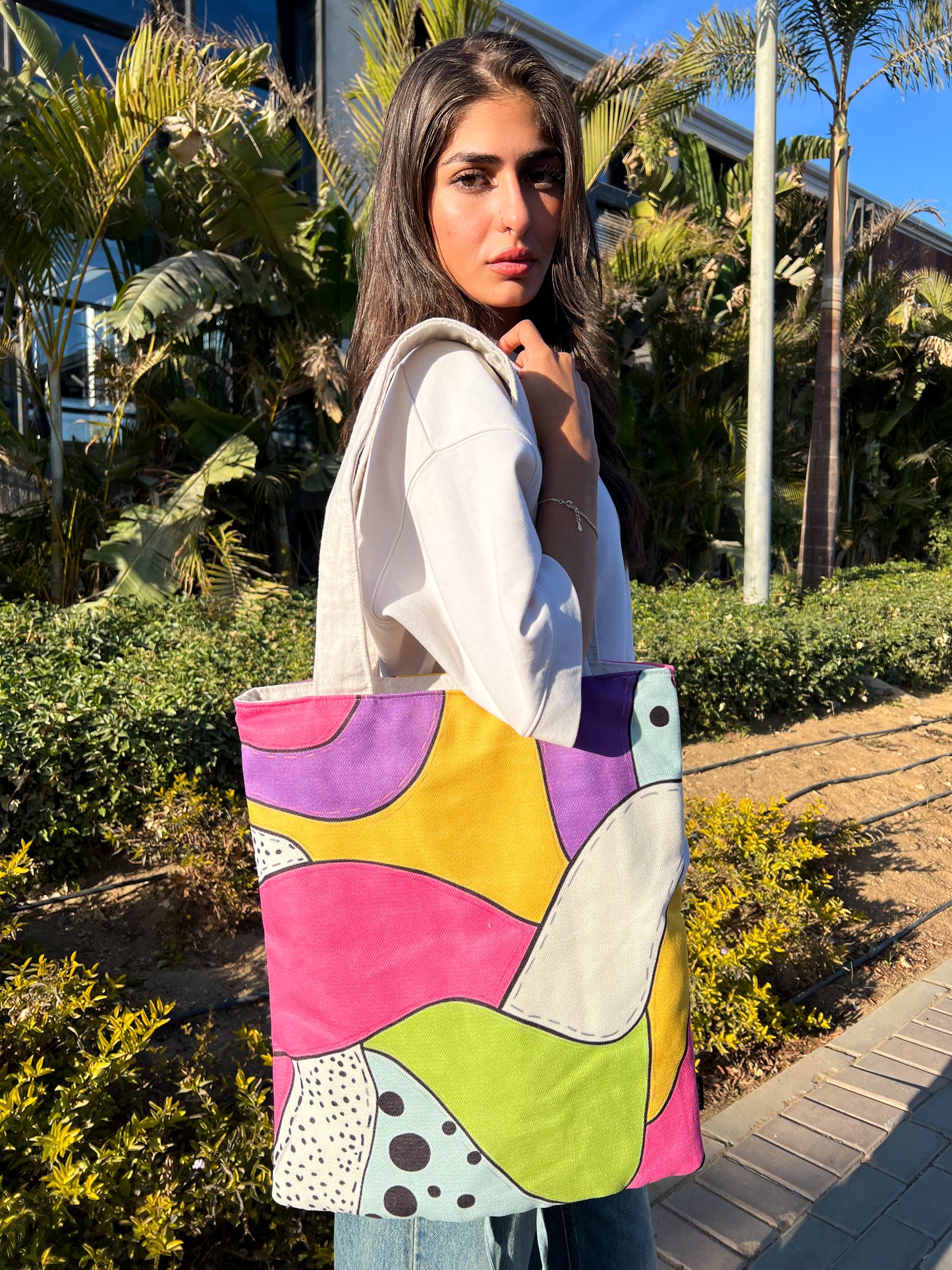 Cotton Candy Tote Bag