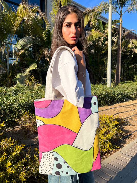 Cotton Candy Tote Bag