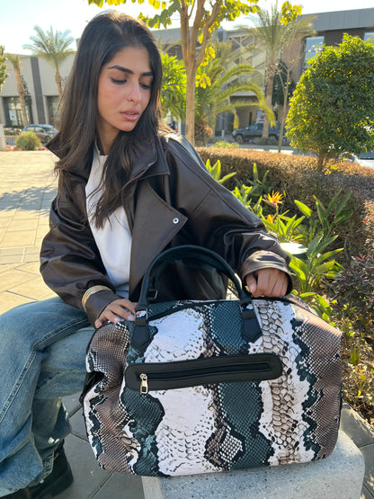 Snake Duffle Bag
