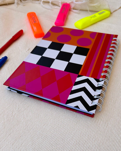 Fuchsia Fiesta Notebook