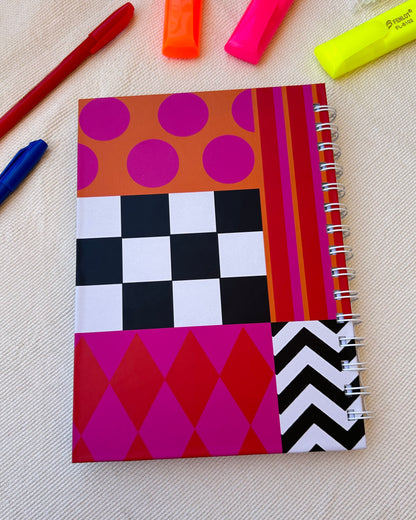 Fuchsia Fiesta Notebook