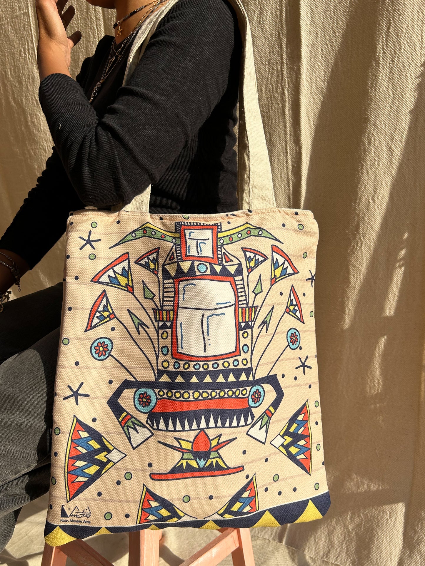 Mystical Scarab Tote Bag