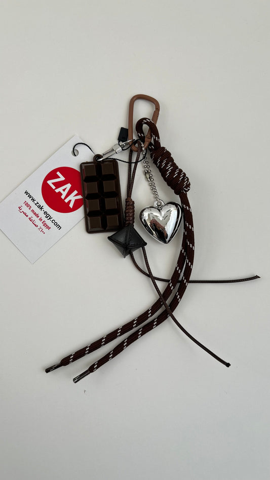 Choco Heart Charm