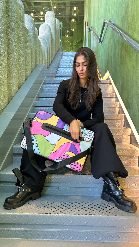 Cotton Candy Laptop Bag