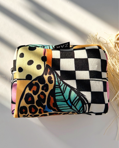 Safari Chic Makeup Bag