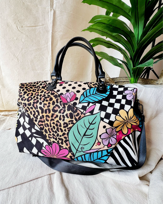 Wild Blooms Duffle Bag