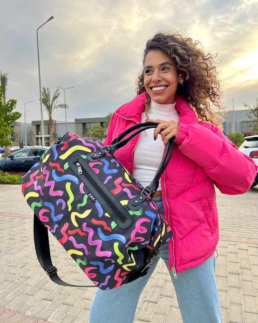 Crazy Doodles Duffle Bag