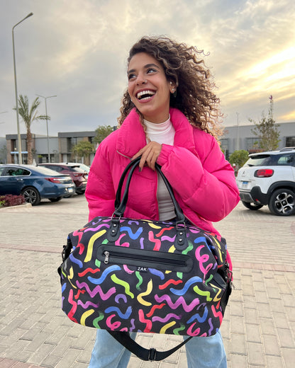Crazy Doodles Duffle Bag