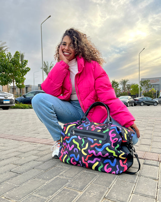 Crazy Doodles Duffle Bag