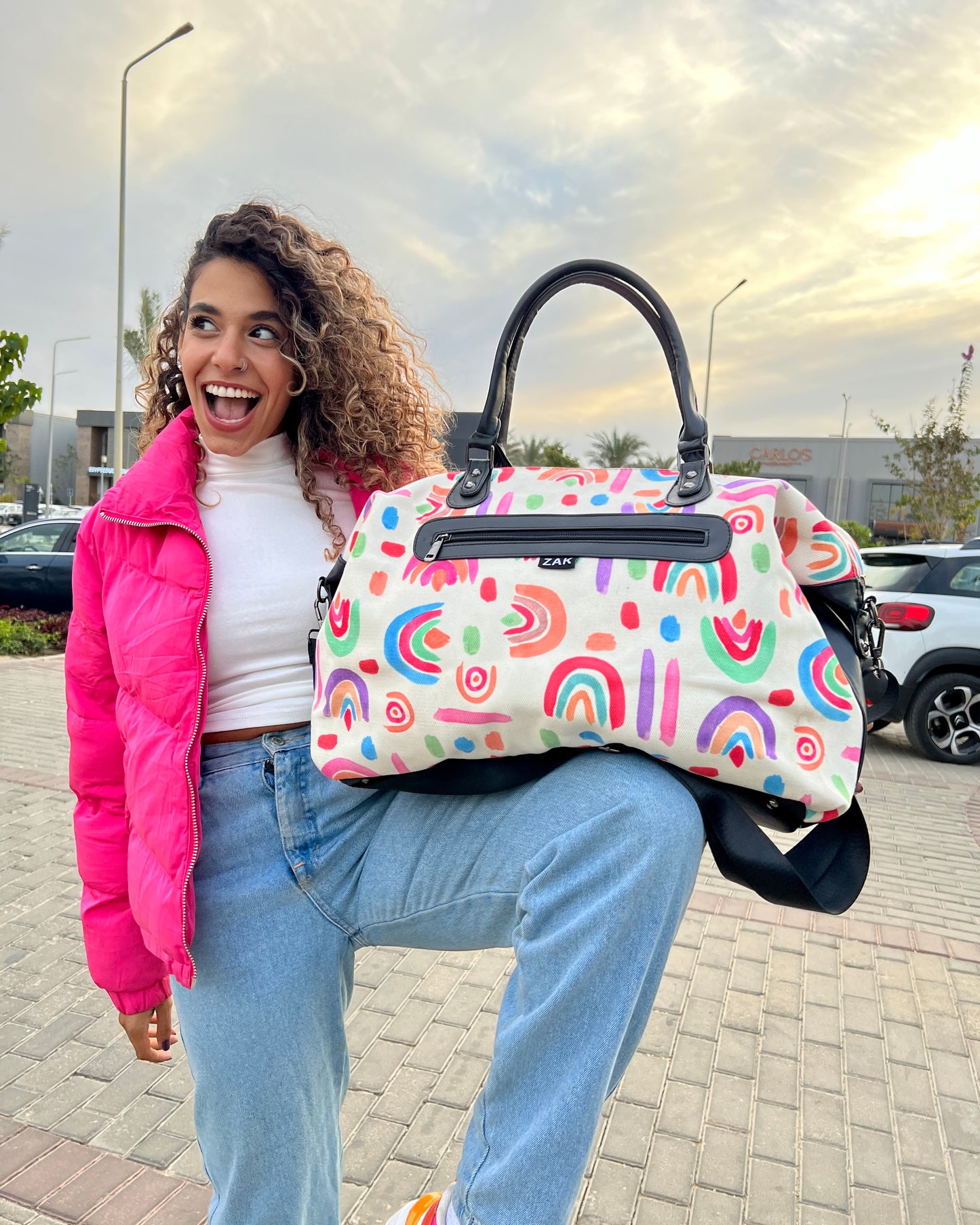 Infinite Rainbows Duffle Bag