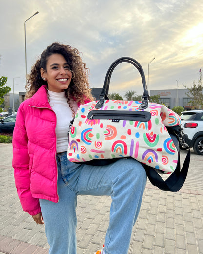 Infinite Rainbows Duffle Bag